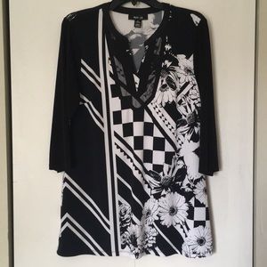 Black & White Tunic